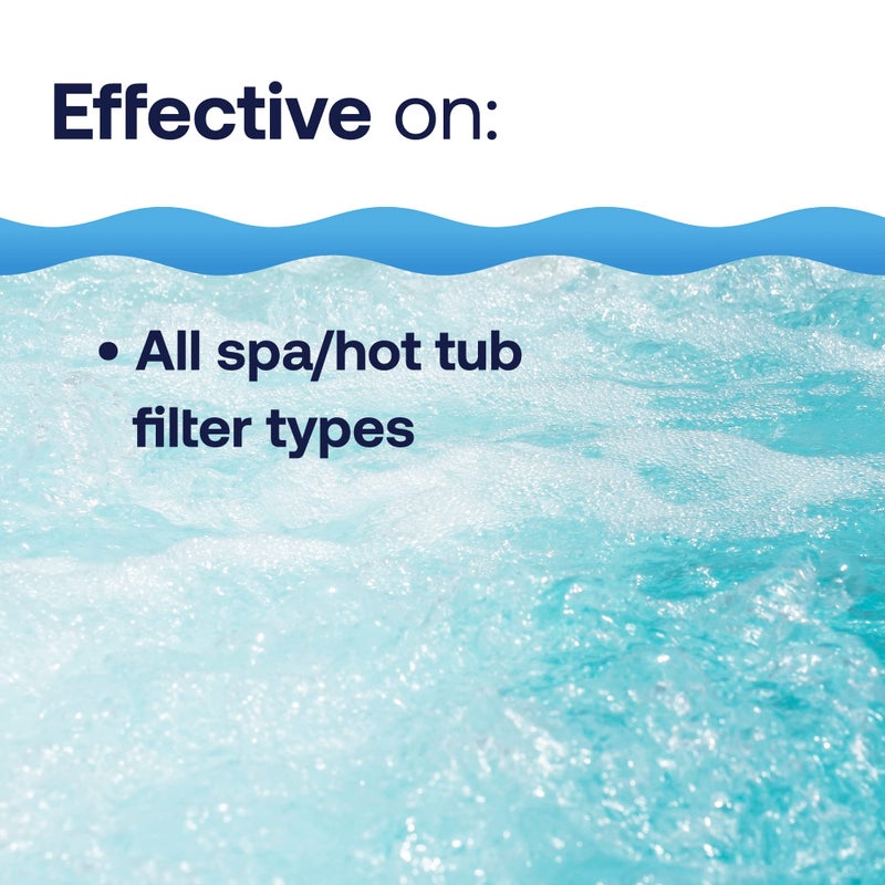 HTH Spa 86123 Filter Cleaner, Spa & Hot Tub Chemical Deep Cleans Filter, Extends Filter Life, 16 oz - Image 5